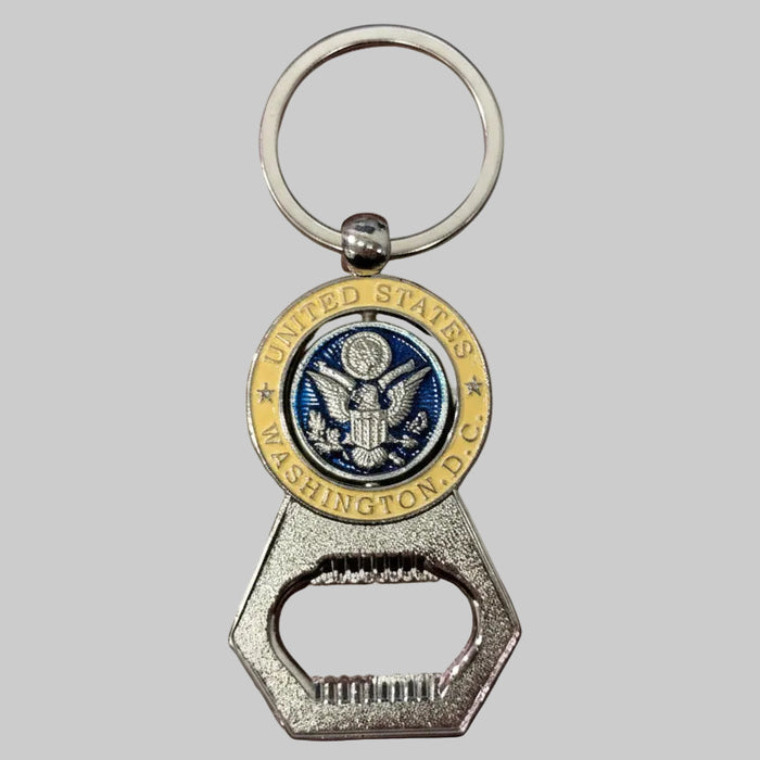 Bottle Opener DC Seal Keychains.
