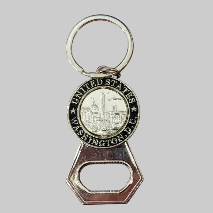 Bottle Opener DC Seal Keychains.