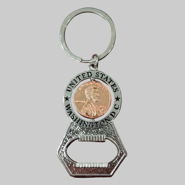 Bottle Opener DC Seal Keychains.