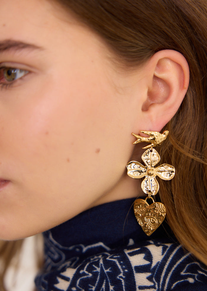 Boucles d'oreilles Birdy