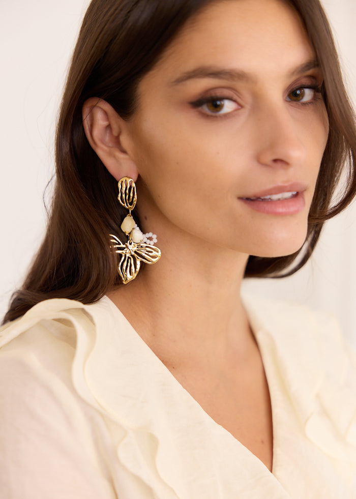 Boucles d'oreilles Rubis