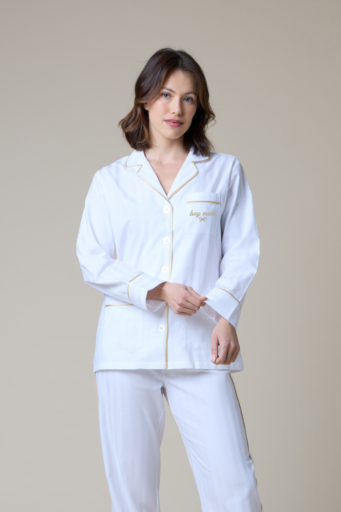 Boy Mom Pajama Set | Premium Cotton
