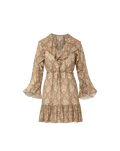 Veronica Beard Bram Dress - Muted Clay Multi