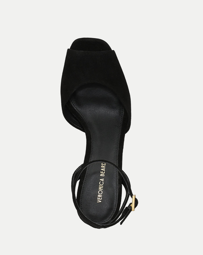 Veronica Beard Brianne Platform Sandal - Black