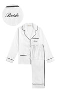 Bride Premium Cotton Pajama Set - Monochrome