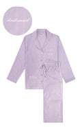 Bridesmaid Premium Cotton Pajama Set - Lavender