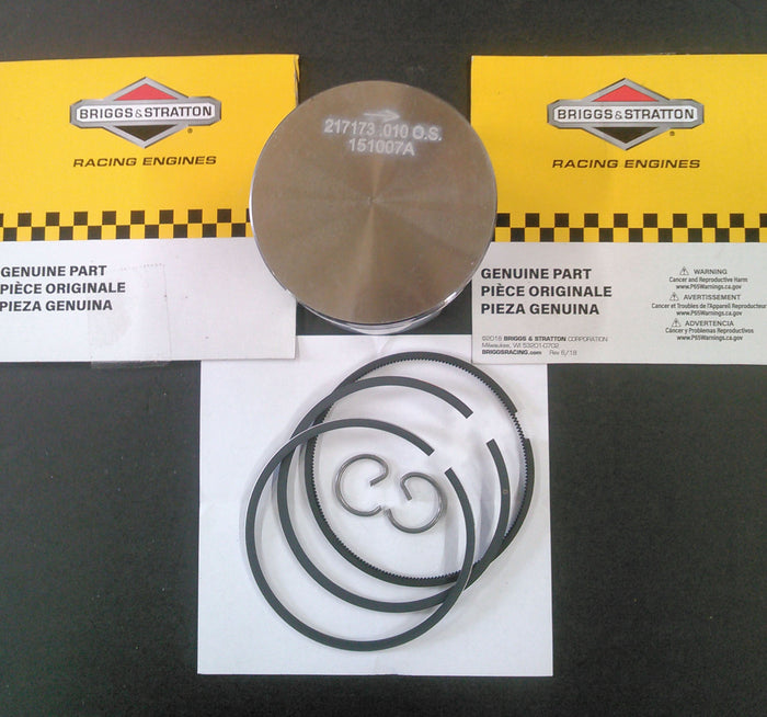 Briggs LO 206 And Animal Pistons 555660, 555661, 555662, 555663