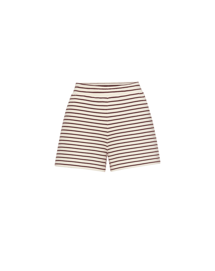 Veronica Beard Brighton Short - Dove White/Raisin