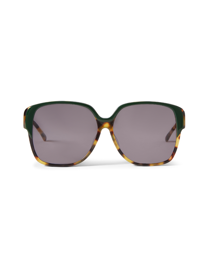 Veronica Beard Brigitte Oversized Sunglasses Green
