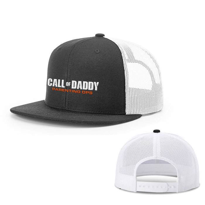 Snapback Flatbill / Black and White / One Size
