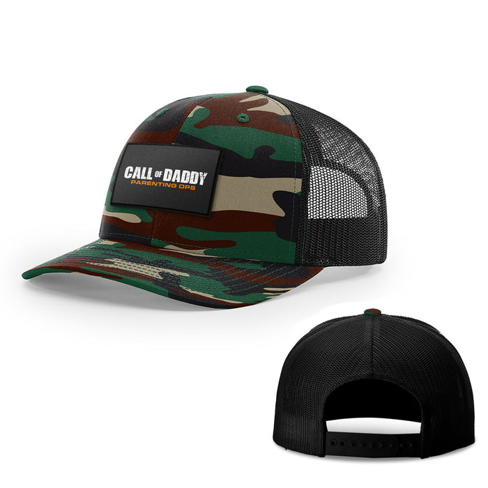 Snapback Trucker / Green Camo and Black / One Size