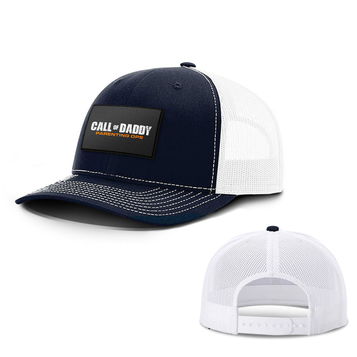 Snapback Trucker / Navy and White / One Size