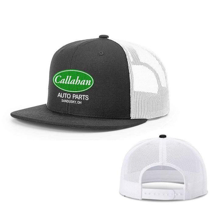Snapback Flatbill / Black and White / One Size