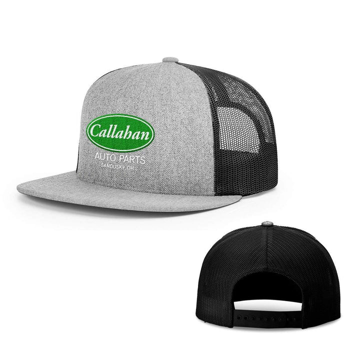 Snapback Flatbill / Heather and Black / One Size