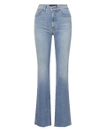 Veronica Beard Cameron Raw Hem Bootcut Jean - Riviera Breeze