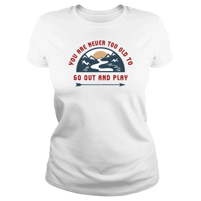 Classic Ladies Tee / White / S