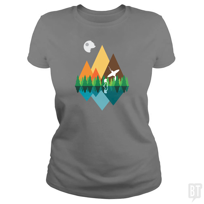 Classic Ladies Tee / Charcoal / S