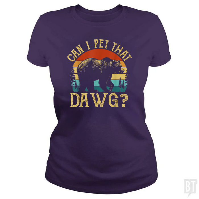 Classic Ladies Tee / Purple / S