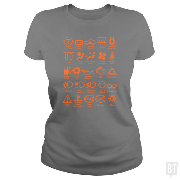 Classic Ladies Tee / Charcoal / S