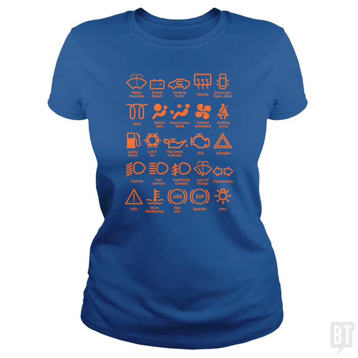 Classic Ladies Tee / Royal Blue / S