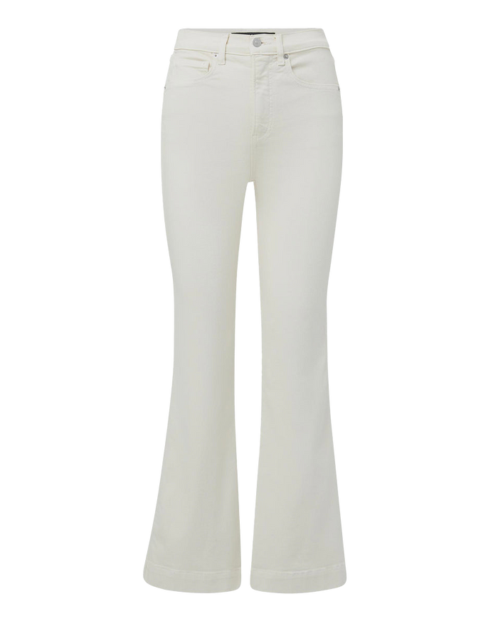 Veronica Beard Carson Kick-Flare Jean - Ecru