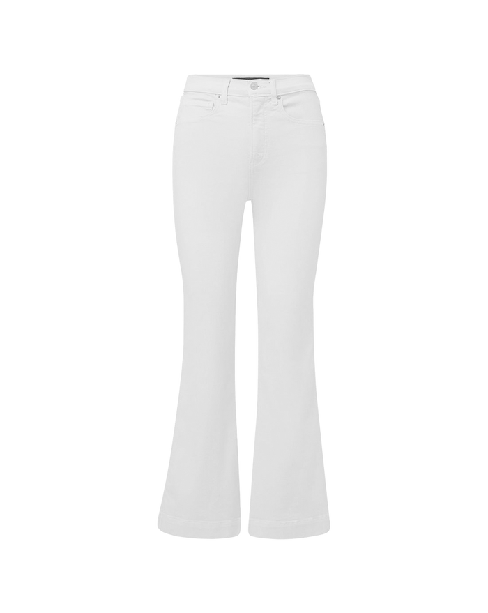 Veronica Beard Carson Kick-Flare Jean - White