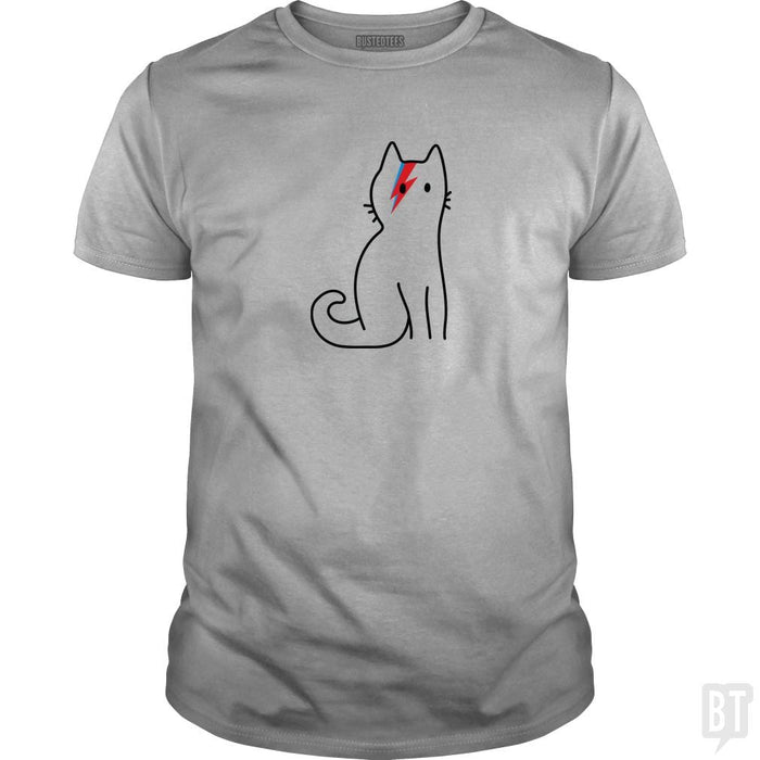 SunFrog-Busted Arif Rahman Classic Guys / Unisex Tee / Sport Grey / S Cat Bowie