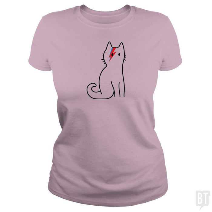 SunFrog-Busted Arif Rahman Classic Ladies Tee / Light Pink / S Cat Bowie