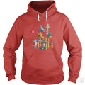 Cat Horror Movies Hoodie