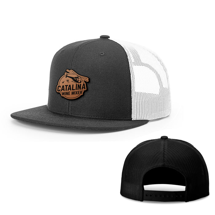 Snapback Flatbill / Black and White / One Size