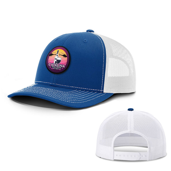 Snapback Trucker / Royal Blue and White / One Size