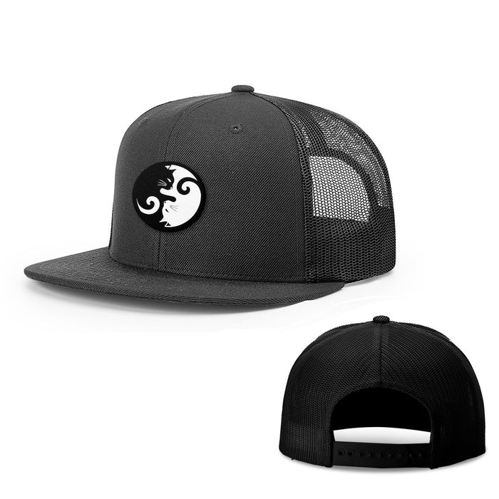Snapback Flatbill / Full Black / One Size