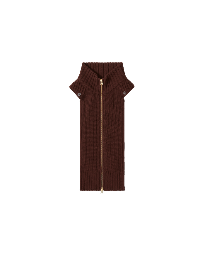 Veronica Beard Chalmers Cashmere Dickey Raisin