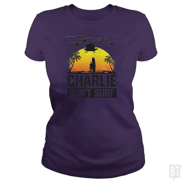 Classic Ladies Tee / Purple / S