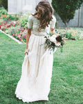 Charming Short Sleeves Wedding Dresses Bridal Gown