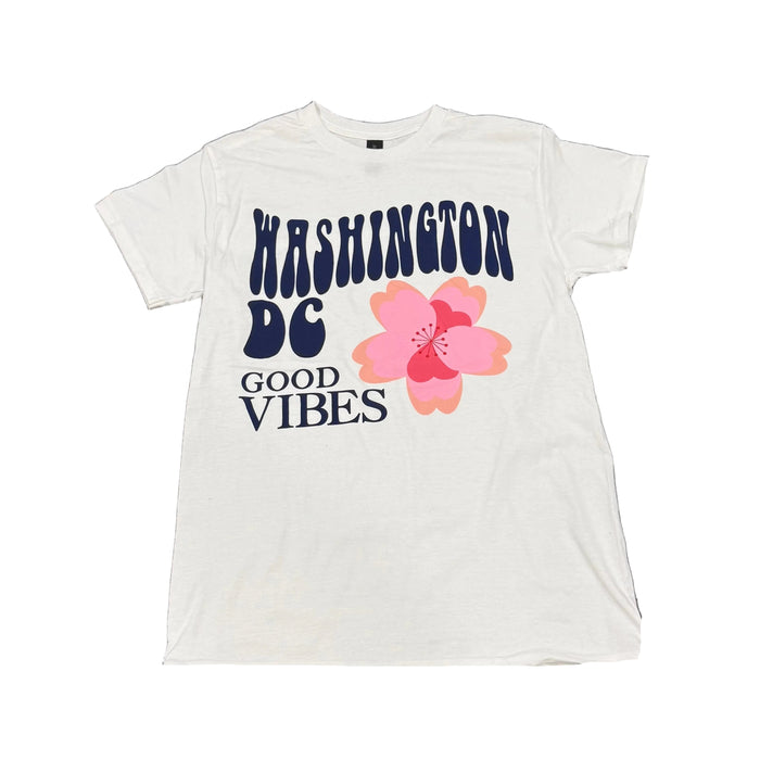 Cherry Blossom Good Vibes T-Shirt