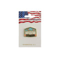 Cherry Blossom White House Pin