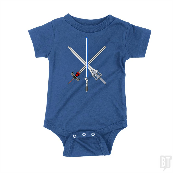 Choose Your Sword Baby One-Piece