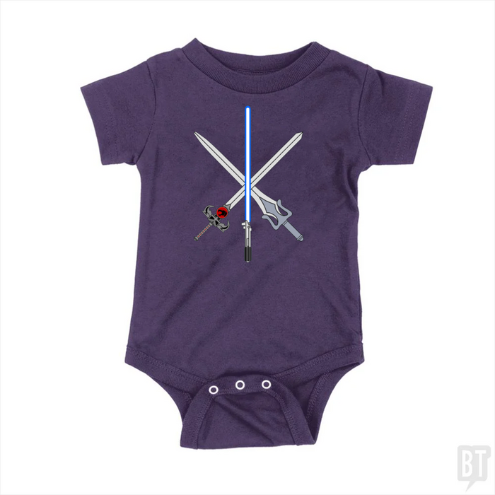 Choose Your Sword Baby One-Piece