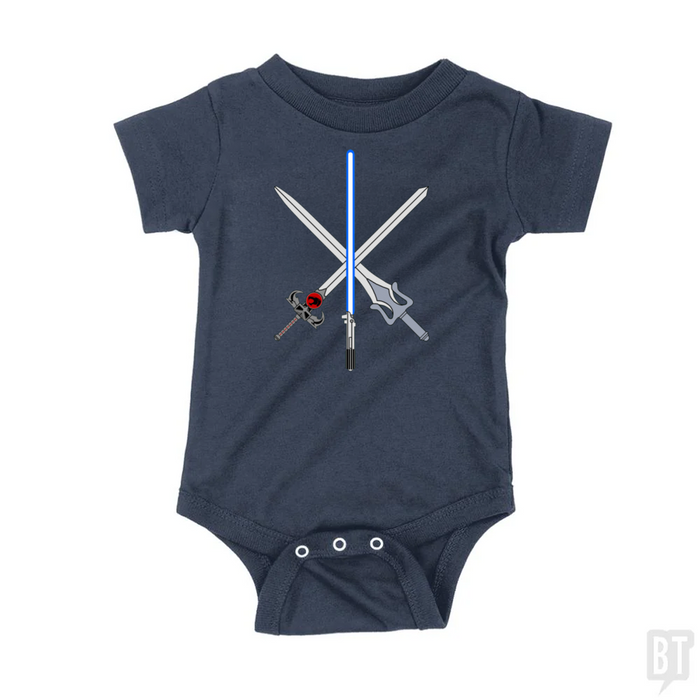 Choose Your Sword Baby One-Piece