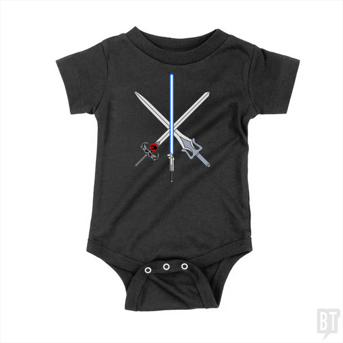 Choose Your Sword Baby One-Piece