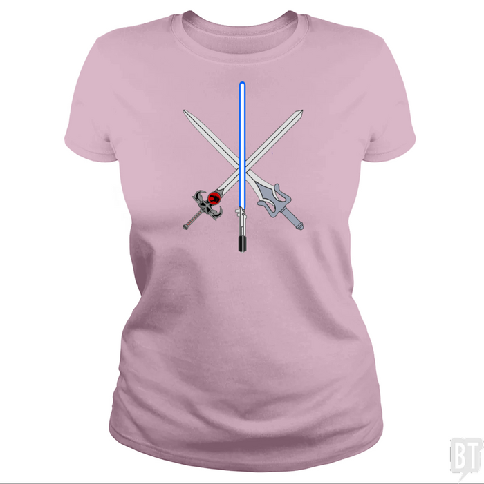 Classic Ladies Tee / Light Pink / S