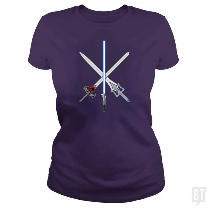 Classic Ladies Tee / Purple / S