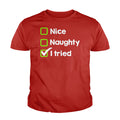 Christmas Effort Kids Shirt - BustedTees.com