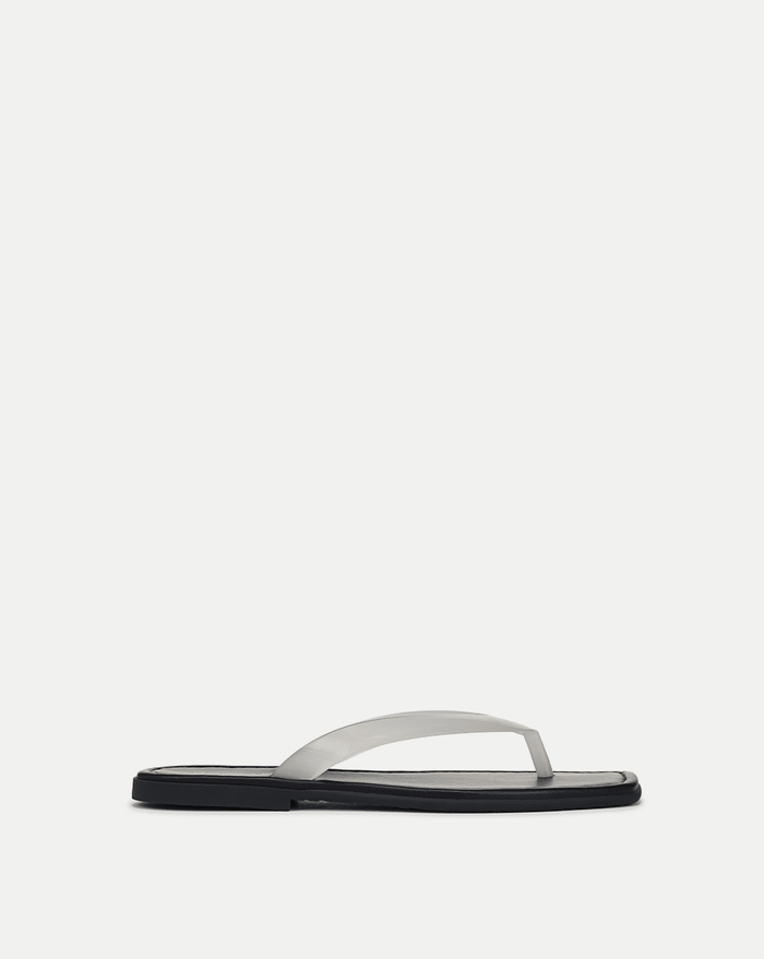 Veronica Beard Clea Jelly Flip-Flop Sandal - Coconut