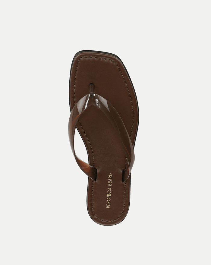 Veronica Beard Clea Jelly Flip-Flop Sandal - Hazelwood