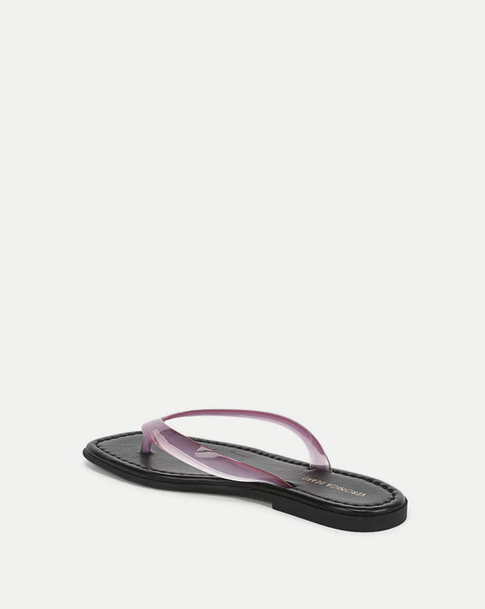 Veronica Beard Clea Jelly Flip-Flop Sandal - Orchid Haze