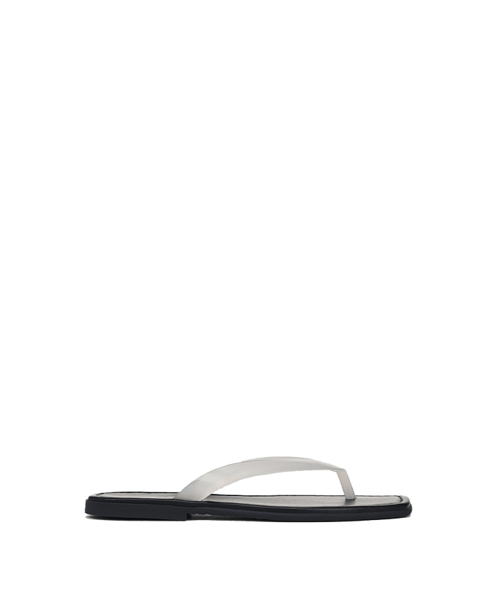 Veronica Beard Clea Jelly Flip-Flop Sandal - Coconut