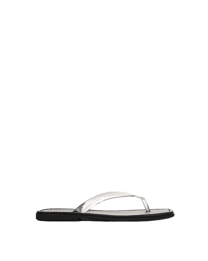Veronica Beard Clea Jelly Flip-Flop Sandal - Clear
