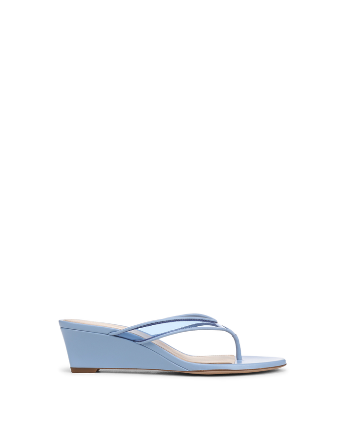 Veronica Beard Clea Wedge - Blue Jay
